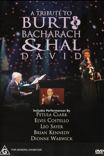 Poster för A Tribute To Burt Bacharach & Hal David