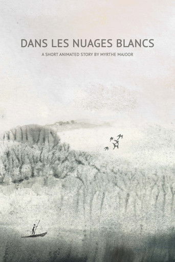 In the white clouds poster