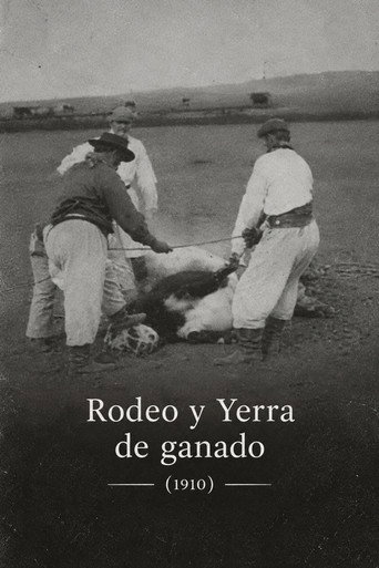 Poster film Rodeo y Yerra de ganado
