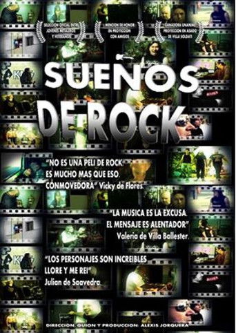 Sueños de rock poster