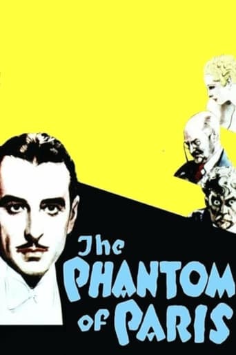 Poster för The Phantom of Paris
