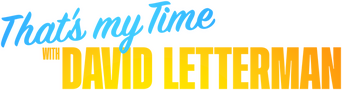 That’s My Time with David Letterman logo