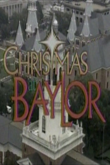 Christmas at Baylor poster