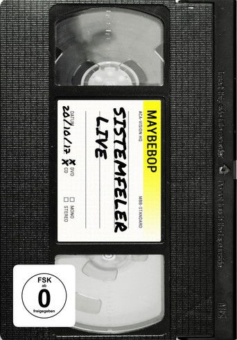 Maybebop - Sistemfeler - Live poster