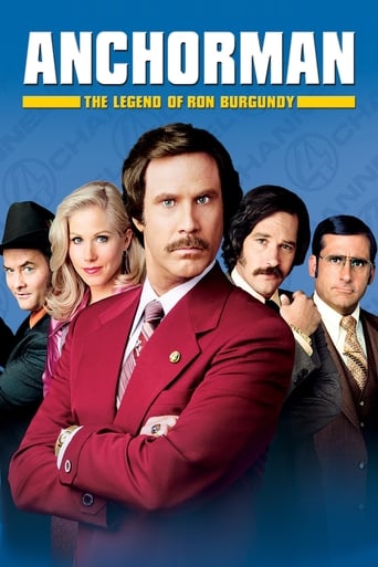 Movie poster for Anchorman: The Legend of Ron Burgundy (2004)