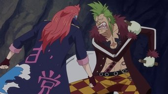 Cena de Um Labirinto Subterrâneo! Luffy vs. O Bonde-Humano!