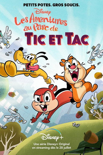 Les aventures au parc de Tic et Tac — affiche alternative