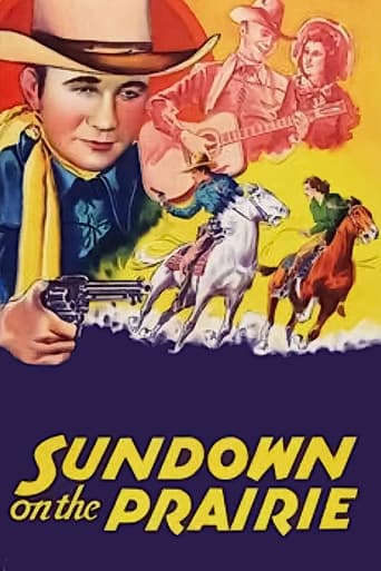 Poster för Sundown on the Prairie