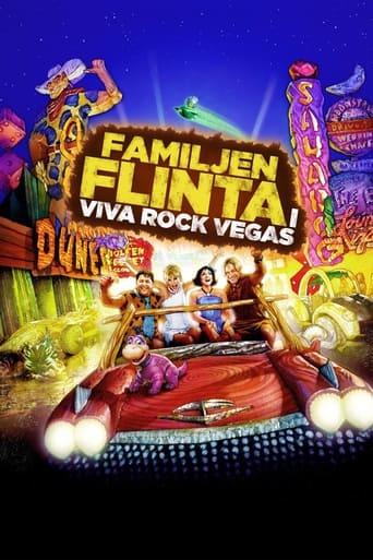 Poster för Familjen Flinta i Viva Rock Vegas