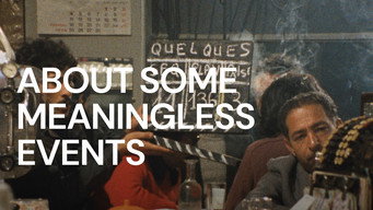 #4 About Some Meaningless Events