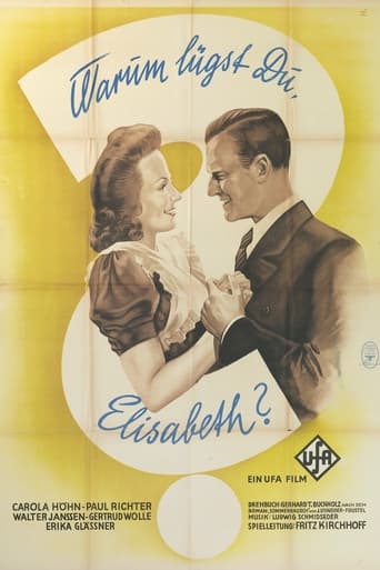 Poster för Warum lügst Du, Elisabeth?