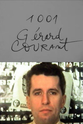Poster for Cinématon n°1001 : Gérard Courant