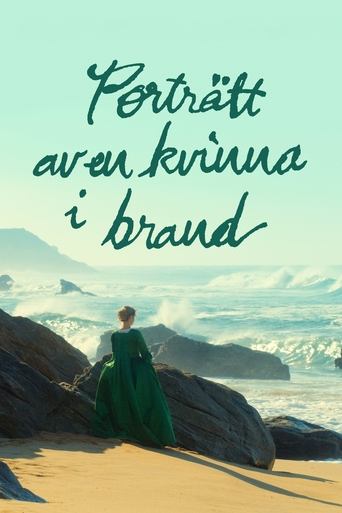 Porträtt av en kvinna i brand