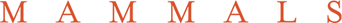 Mammals logo