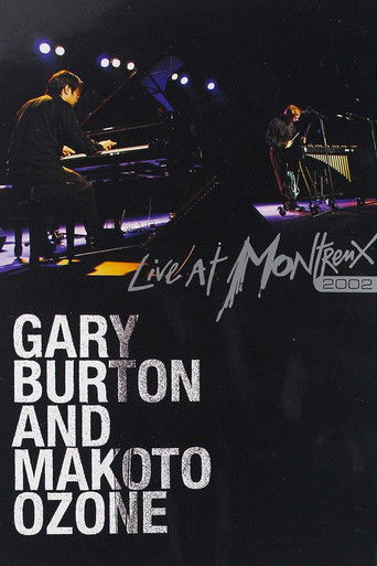 Gary Burton & Makoto Ozone - Live in Montreaux poster