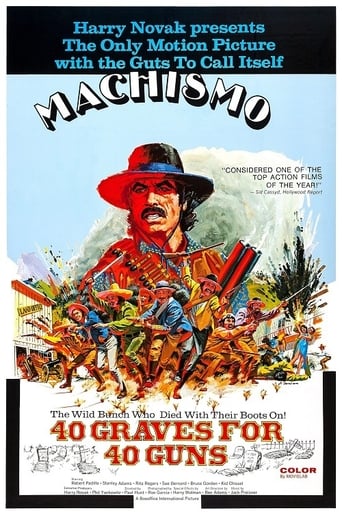 Poster of Machismo: 40 Graves for 40 Guns