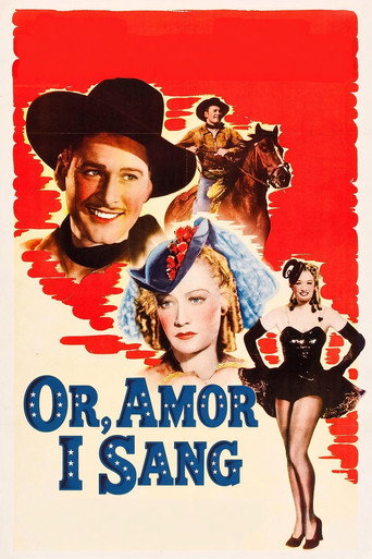 Cartell de Or, amor i sang