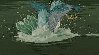 #36 Хлопчик і чапля