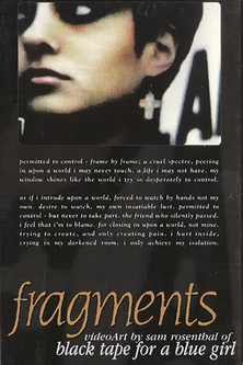 black tape for a blue girl: fragments poster