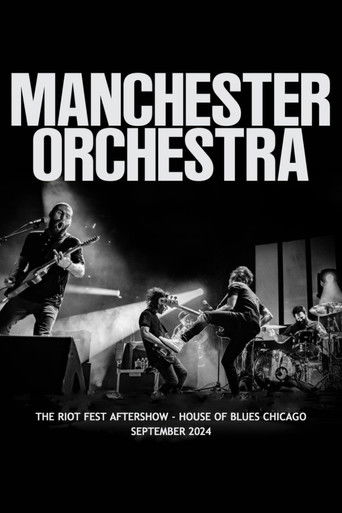 Manchester Orchestra: Riot Fest Aftershow poster