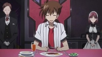 Cena de Jovens demônios se reúnem