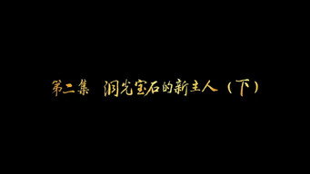 第2集 洞光宝石的新主人（下）