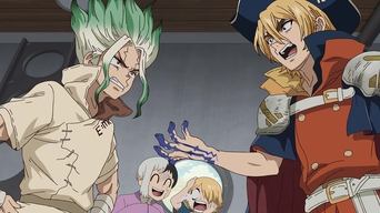 Cena de Ryusui vs. Senku