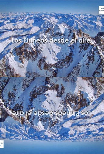 Els Pirineus des de l'aire poster