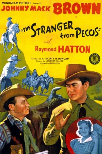 Poster för The Stranger From Pecos