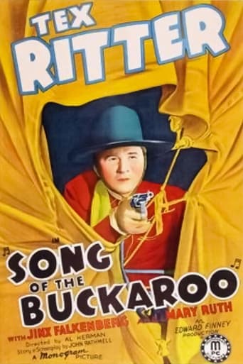 Poster för Song of the Buckaroo