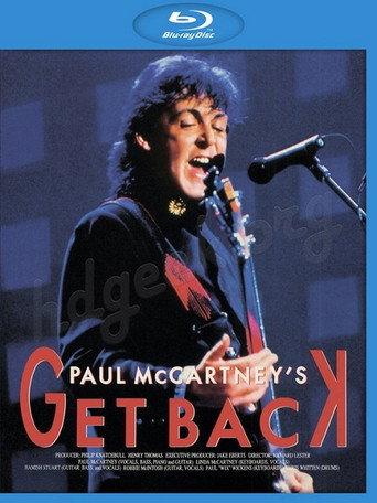 Poster for Paul McCartney's Get Back, Live