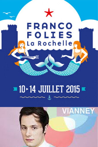 Póster de Francofolies 2015 - Vianney en concert