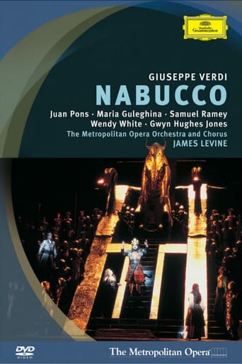GIUSEPPE VERDI Nabucco poster