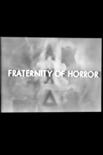 Poster of Fraternity of Horror