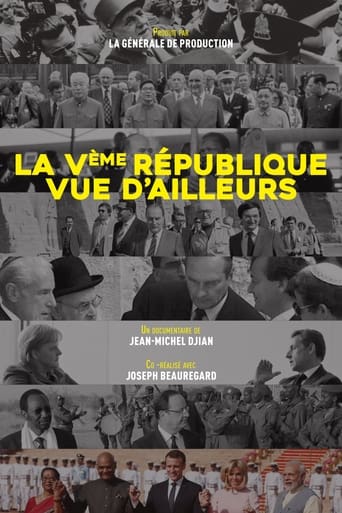 Poster of La Ve République vue d'ailleurs : Du général de Gaulle à Emmanuel Macron