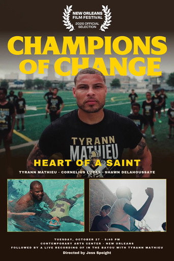 Poster film Champions of Change: Heart of a Saint
