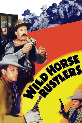 Poster för Wild Horse Rustlers