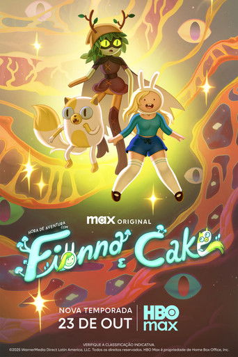 Cena de Hora de Aventura com Fionna e Cake