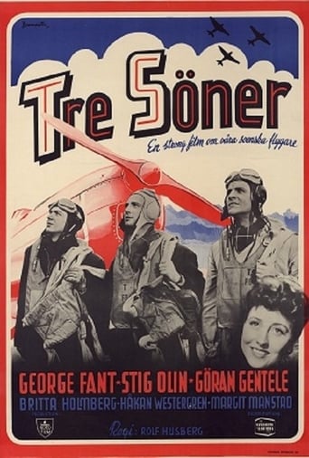 Poster of Tre söner gick till flyget