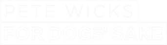 Pete Wicks: For Dogs’ Sake logo