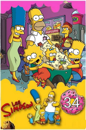 Les Simpson - S34 - Poster