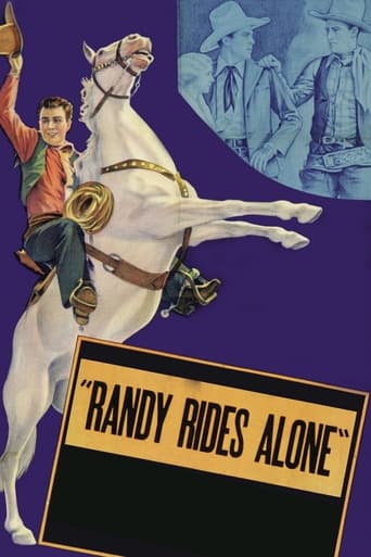 Poster för Randy Rides Alone