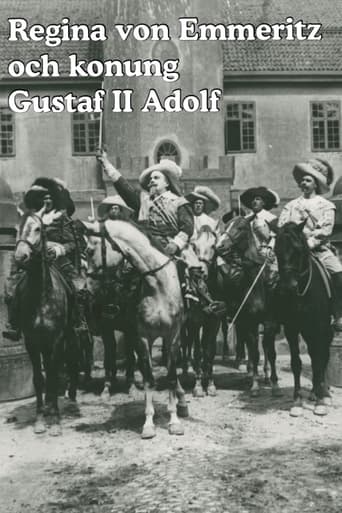 Poster of The Queen of Emmeritz and King Gustaf II Adolf