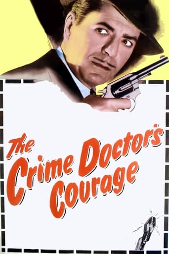 Poster för The Crime Doctor's Courage