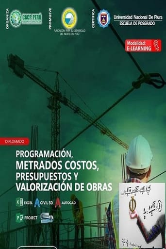 PROGRAMACION, METRADOS, COSTOS,PRESUPUESTOS Y VALORIZACION DE OBRAS poster