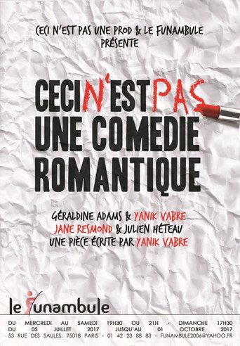 Ceci n'est pas une com&eacute;die romantique... (1970)