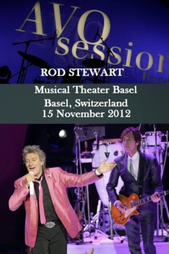 Rod Stewart - AVO session Basel poster