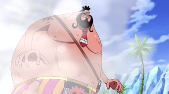 Cena de A Quente Batalha Final! Luffy contra o Ardente Don!