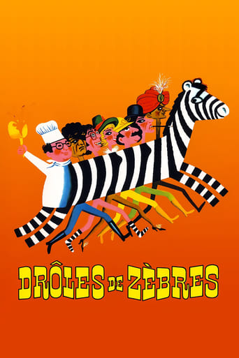 Poster of Drôles de zèbres