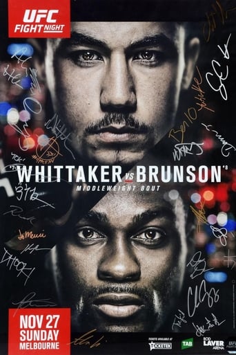 Poster för UFC Fight Night 101: Whittaker vs. Brunson